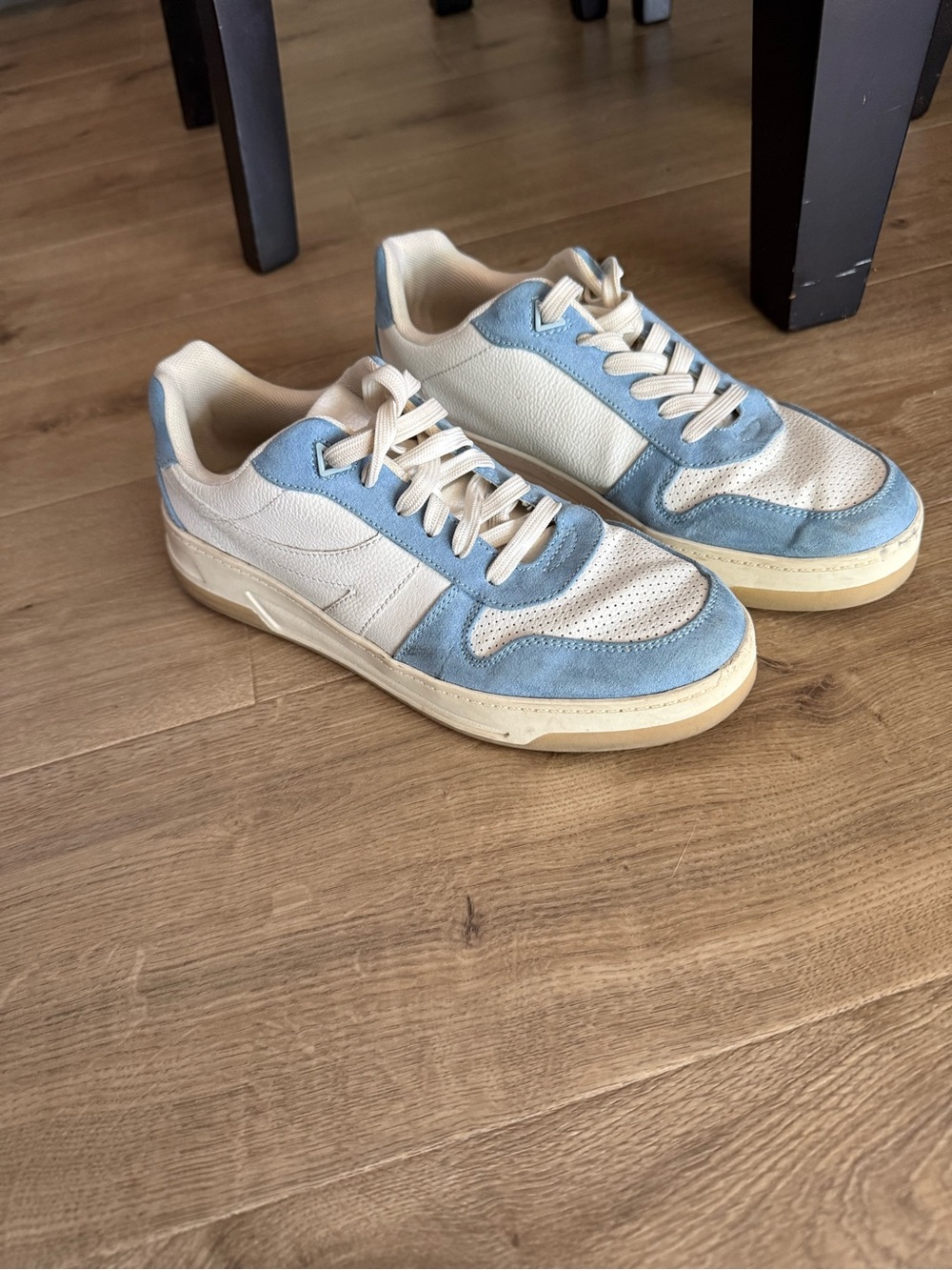 Blue and White Women’s Sneakers